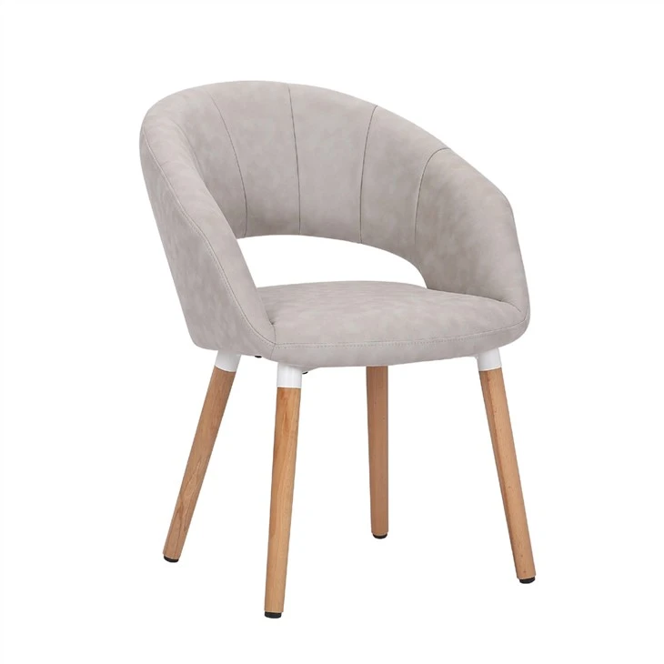 Kursi Santai Kain Model Baru Dengan Kaki Beech
