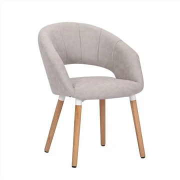 Kursi Santai Kain Model Baru Dengan Kaki Beech