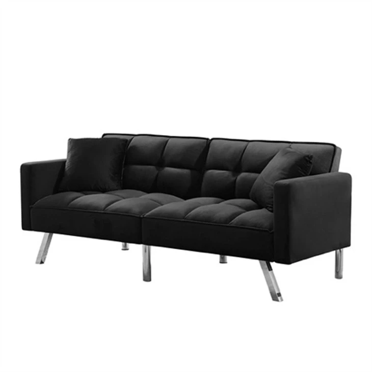 Sofa ruang tamu berbahan linen yang dapat diubah