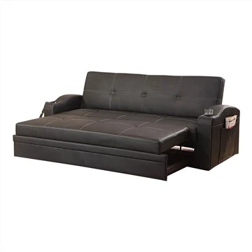 Tempat Tidur Sofa Lipat Kulit PU