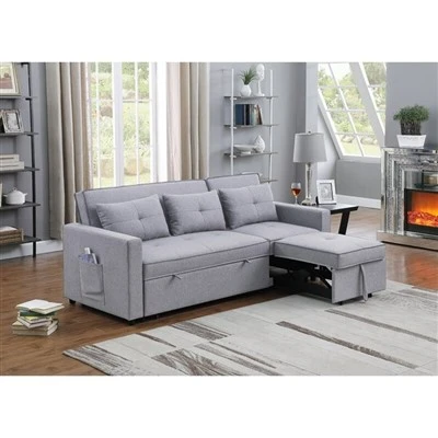 Penutup Kain Linen Tempat Tidur Sofa Convertible WILLOW
